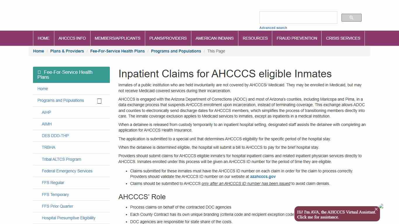 Arizona Department of Corrections